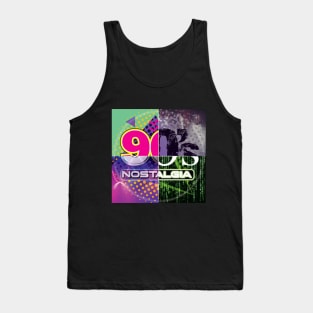 90's Nostalgia Split Differences Tank Top